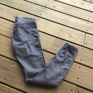 Grey Sateen LOFT Legging Pants